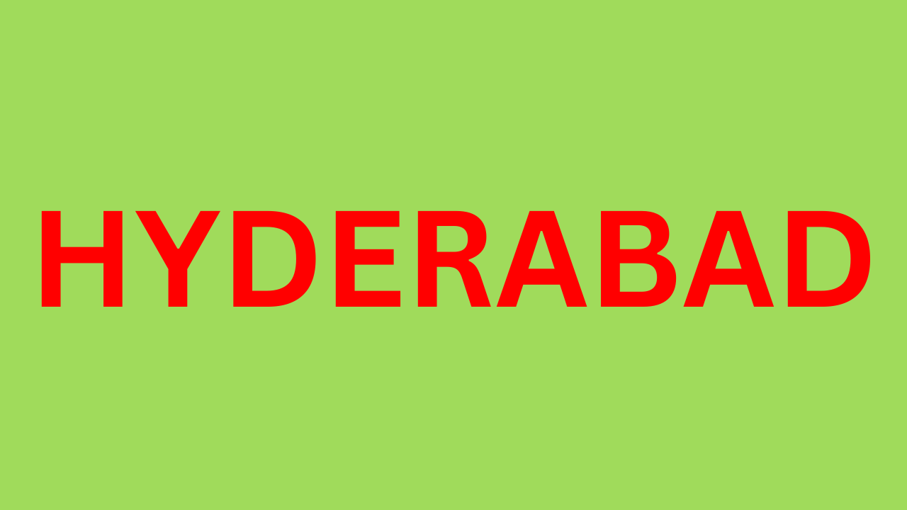 Hyderabad